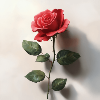 Hyper Realistic Rose