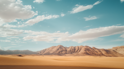 Cinematic Desert Landscape