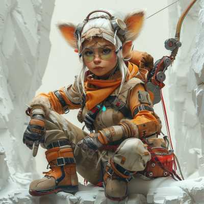 Charming Female Gnome
