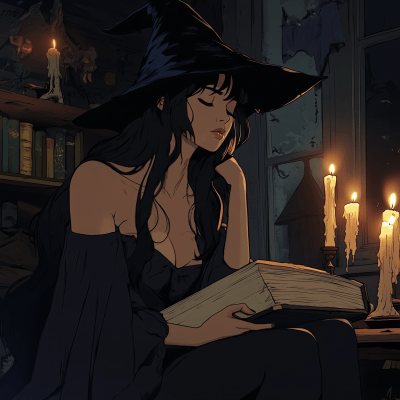 Dreamy Halloween Witch