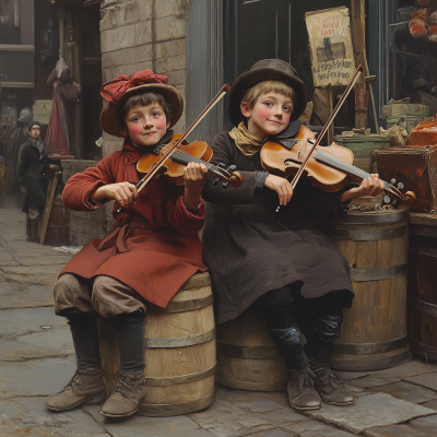 Victorian Street Performance