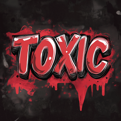 Toxic Graffiti Clip Art