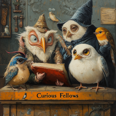 Curious Fellows Text Design