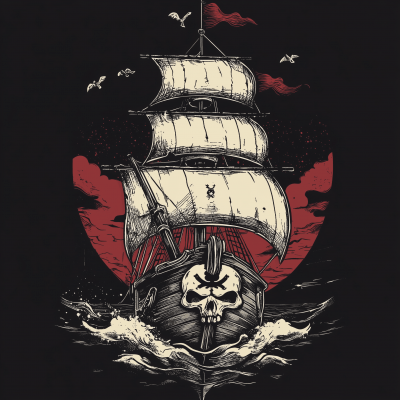 Punk Pirate Boat