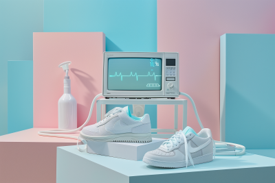 Nurse Sneakers Display