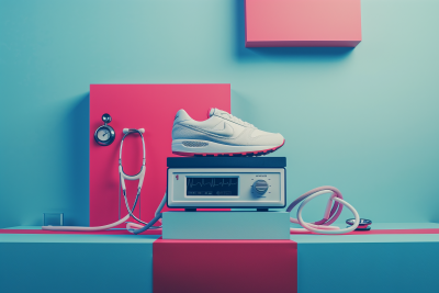 Nurse Sneakers Display