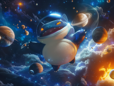 Snorlax in Space