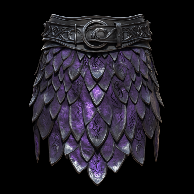 Dragon Scale Armor Girdle