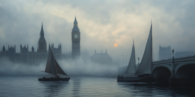 Morning Fog in London