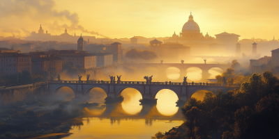 Morning Fog in Rome