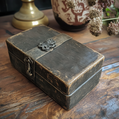 Wooden Box for Poison Doses