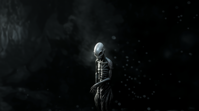 Ultra Realistic Gray Alien