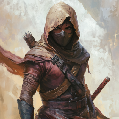 Desert Ninja Portrait