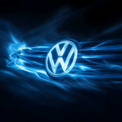 Volkswagen Logo Backlit