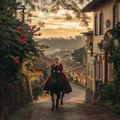 Queen on Horseback in Mirassol