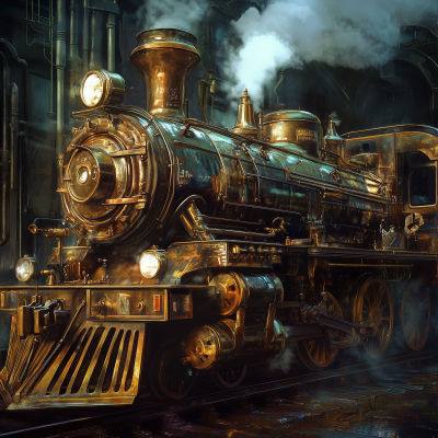 Medieval Fantasy Locomotive