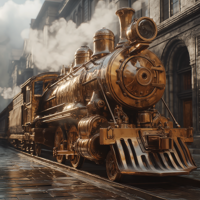 Medieval Fantasy Locomotive