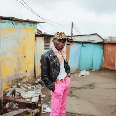 Stylish Ghanese Man in Accra