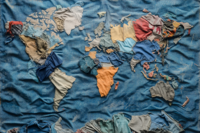 World Map of Used Clothes