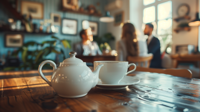 Cozy Kitchen Conversation