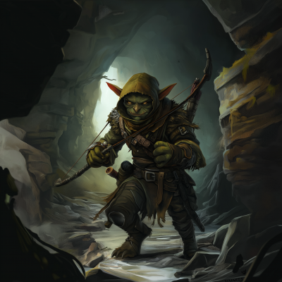 Goblin Ranger Character Art