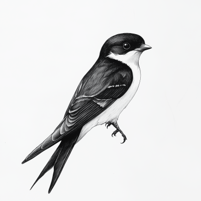 Swallow Sketch