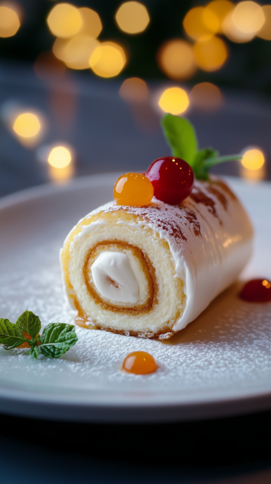 Modern Creme Roll Dessert