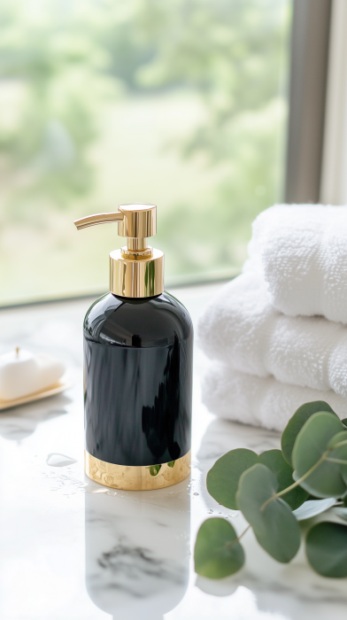 Luxurious Shampoo Bottle