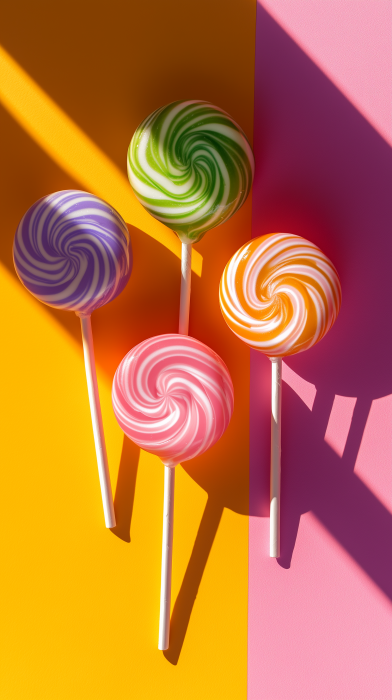 Colorful Lollipops