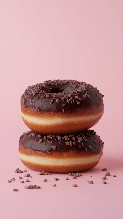 Stylish Chocolate Donuts