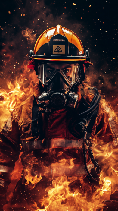 Fire and Safety Awareness Poster