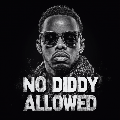 No Diddy Allowed Sign