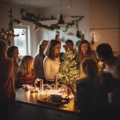 Cozy Christmas Gathering