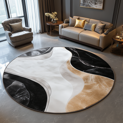 Large Round Carpet