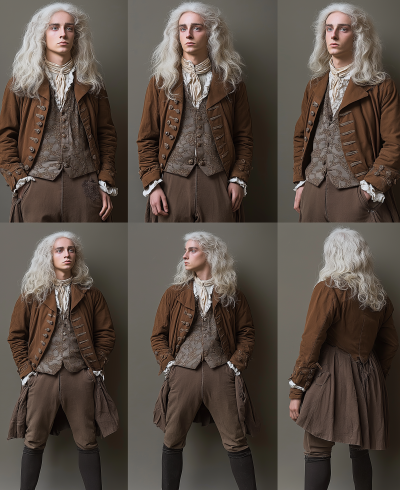 Eighteenth Century Aristocrat Poses