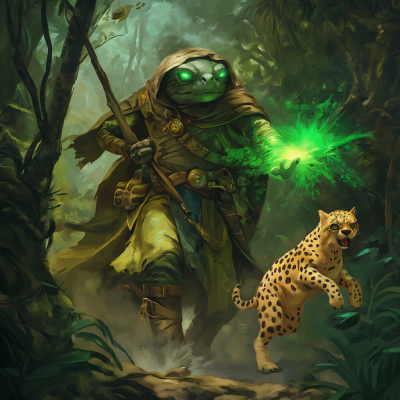 Turtle Druid in Action