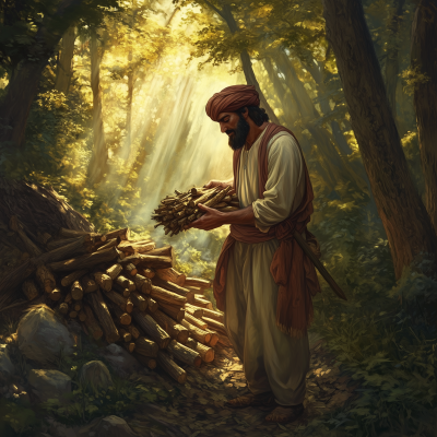 Ali Baba in the Persian Forest