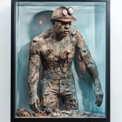 Limestone Miners Exhibition Art