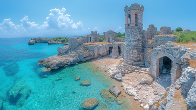 Ruined Crusader Lighthouse