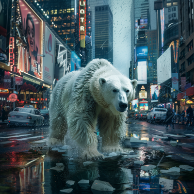 Urban Polar Bear