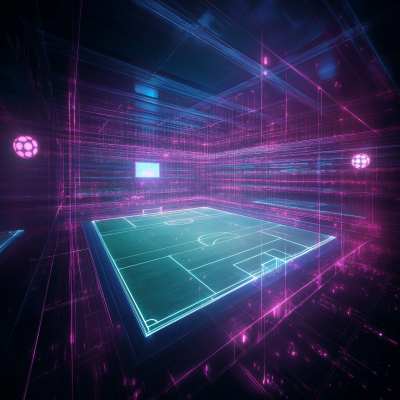 Holographic Soccer Field