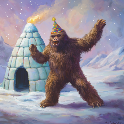 Raving Sasquatch at Igloo