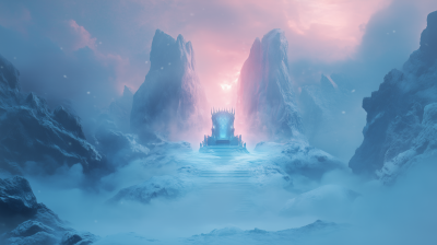 Snowy Fantasy Throne