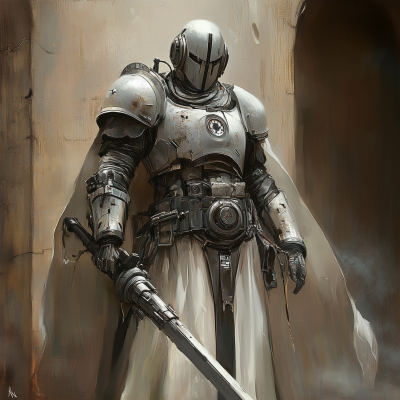 High Tech Christian Templar in Star Wars