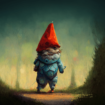 Disney Gnome Walking