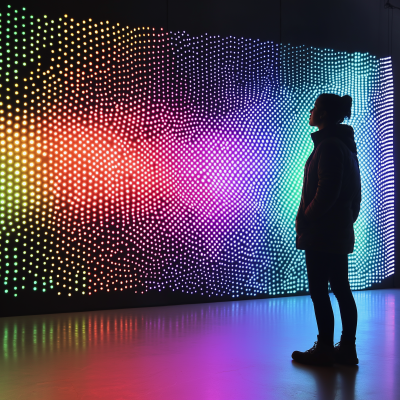 Interactive LED Wall Art