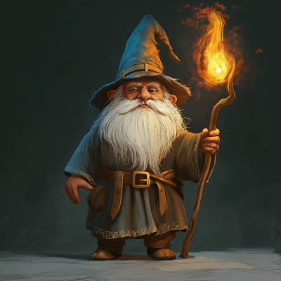 Old Wizard Character Study