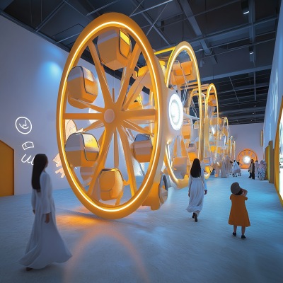 Interactive Ferris Wheel Exhibition