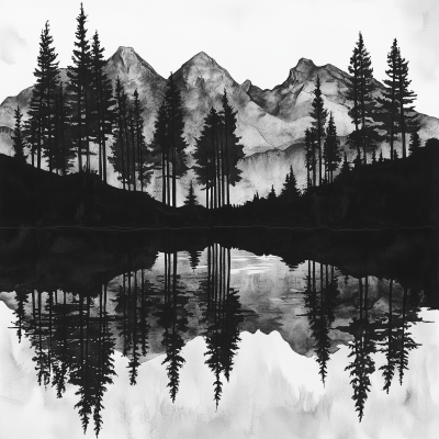 Mountain Reflection