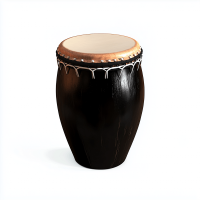 Black Conga Drum